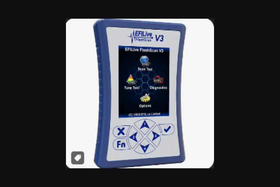 EFILive FlashScan calibration and diagnostic tool
