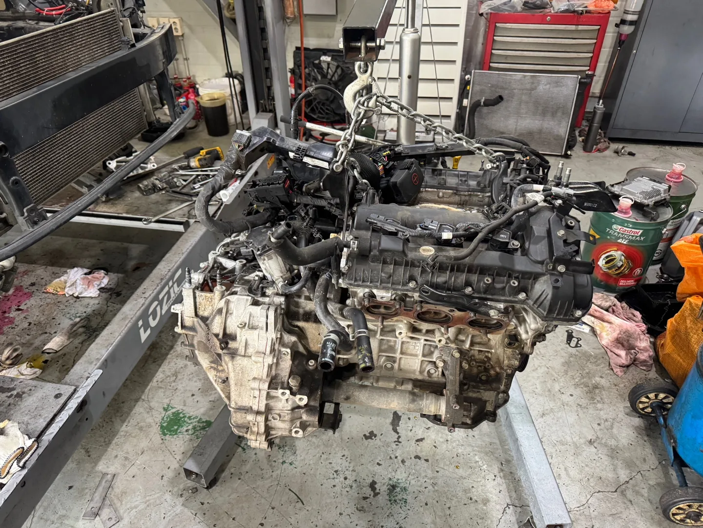 LOZIC engine rebuild work 1