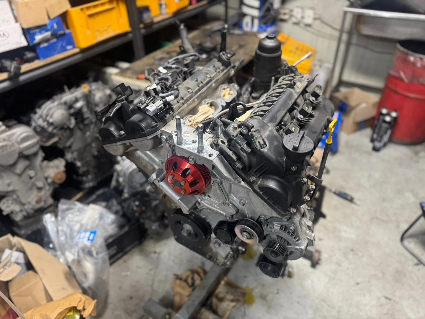 LOZIC engine rebuild work 2