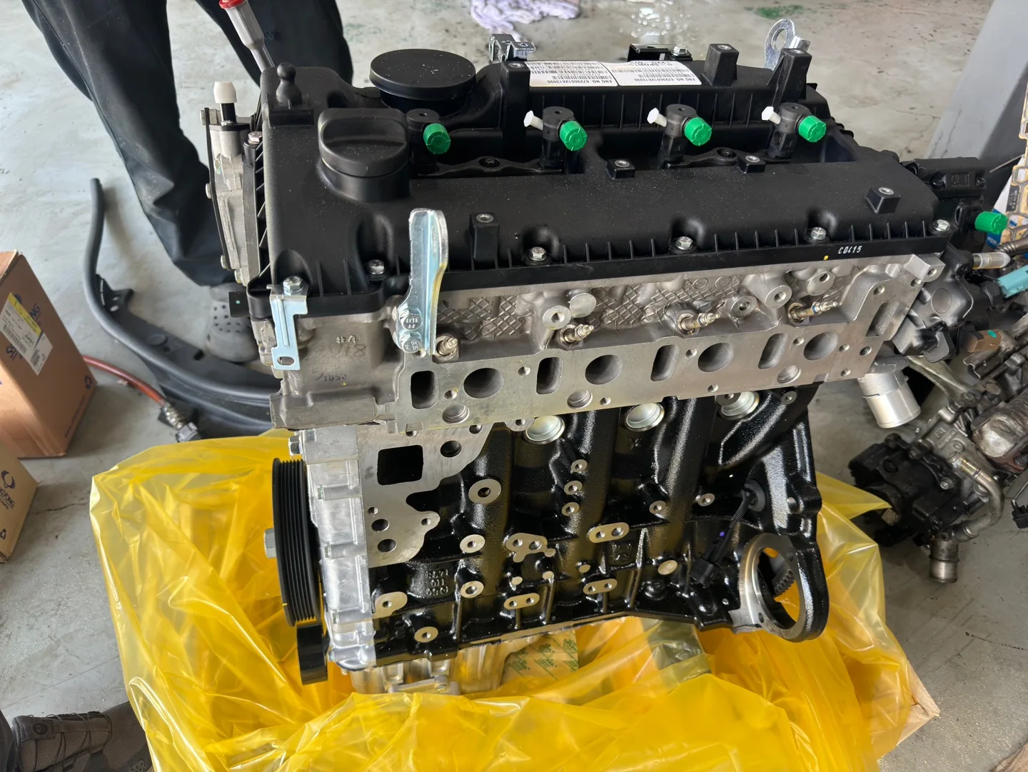 Engine Assembly Process - LOZIC Engine