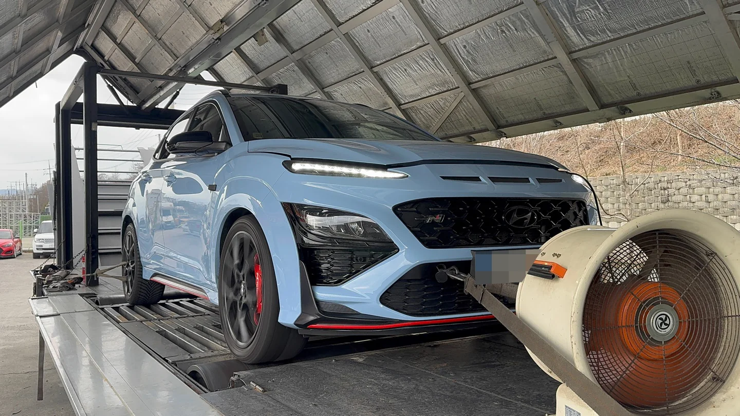 Hyundai Kona N Dyno